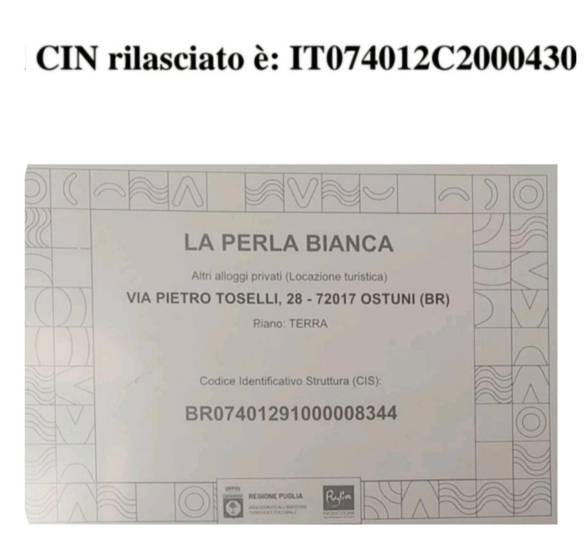 La Perla Bianca Ostuni Exterior foto